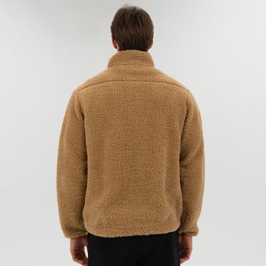  Everlast Winter Essentials Full Zip Sherpa Erkek Krem Sweatshirt