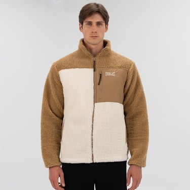  Everlast Winter Essentials Full Zip Sherpa Erkek Krem Sweatshirt