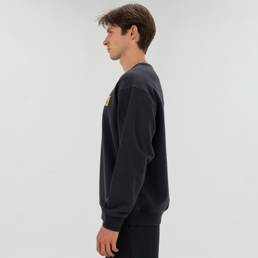  Everlast 1910 Classic Comfort Erkek Gri Sweatshirt