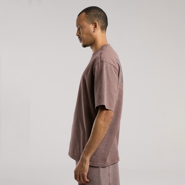 Everlast Bronx 1910 Oversize Erkek Kahverengi T-Shirt