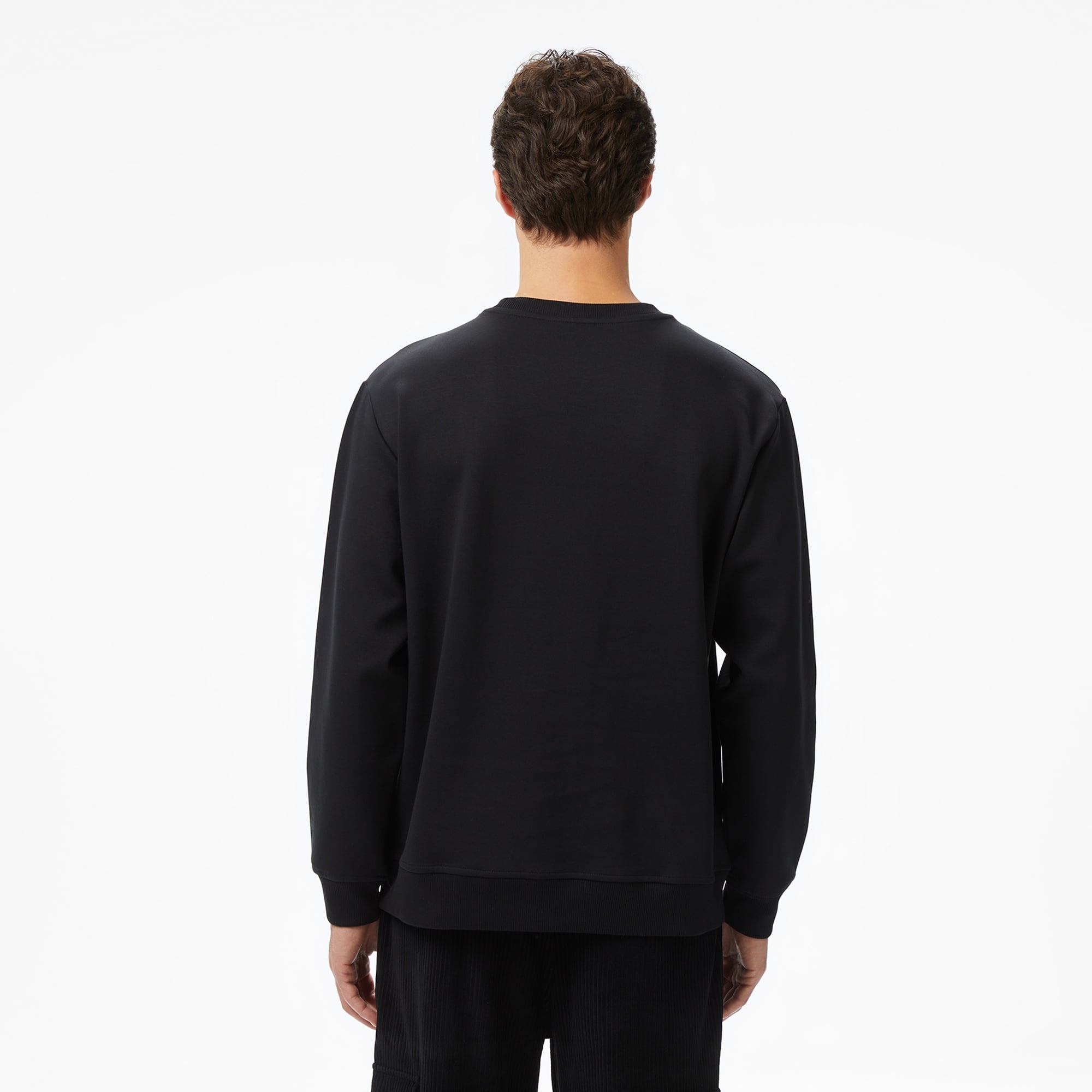 UNITED4 Erkek Siyah Sweatshirt