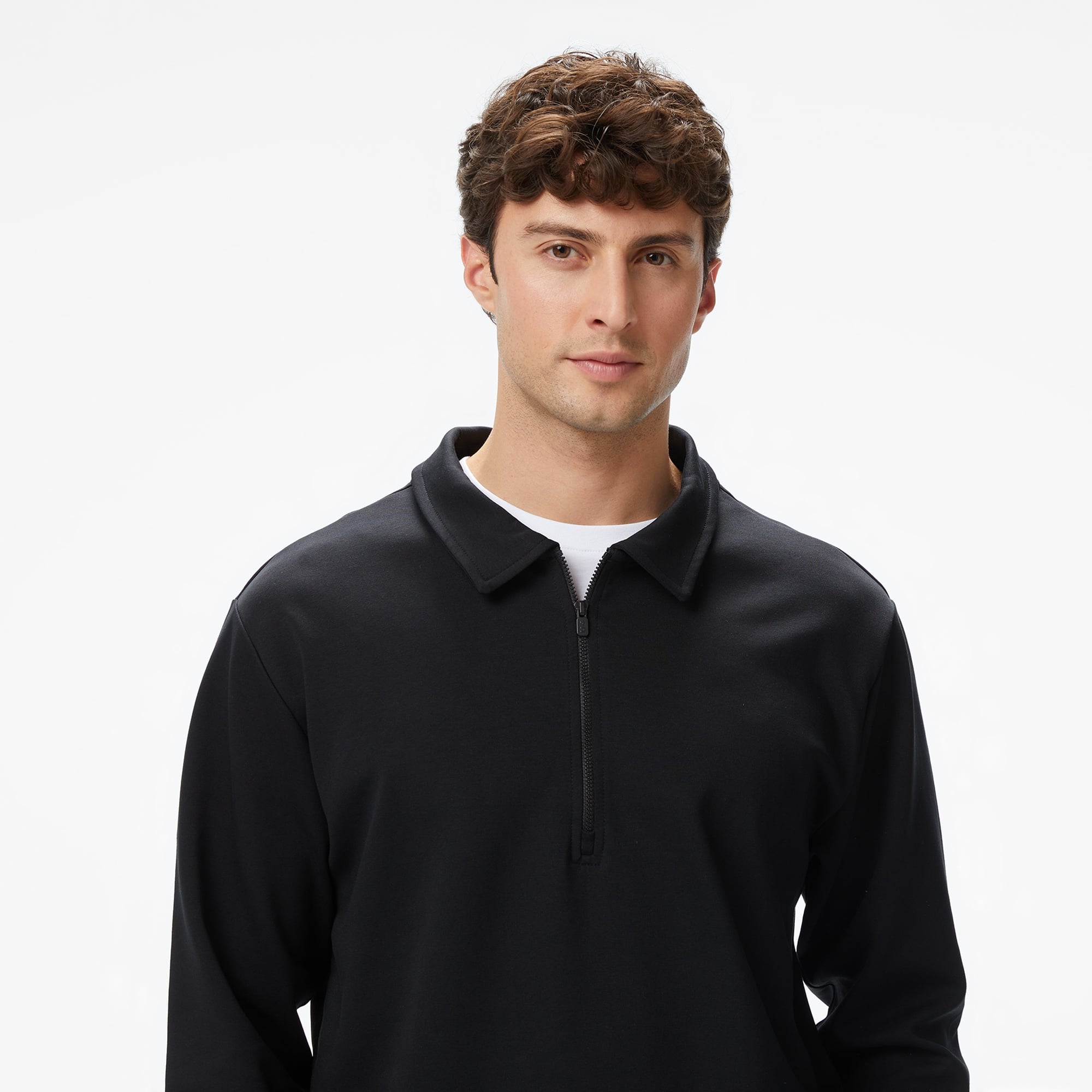 UNITED4 Erkek Siyah Sweatshirt