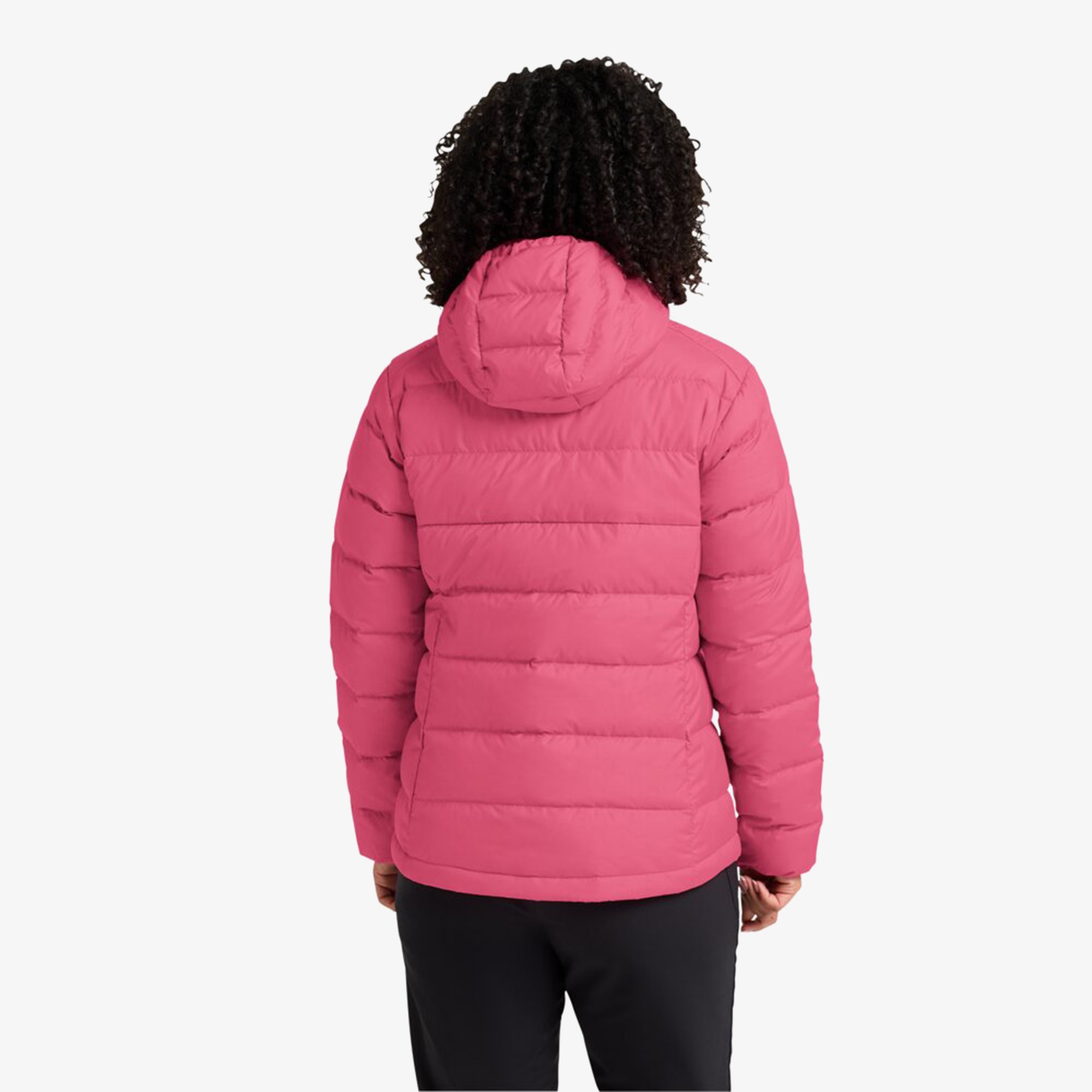 Jack Wolfskin Ather Down Hoody Kadın Pembe Mont