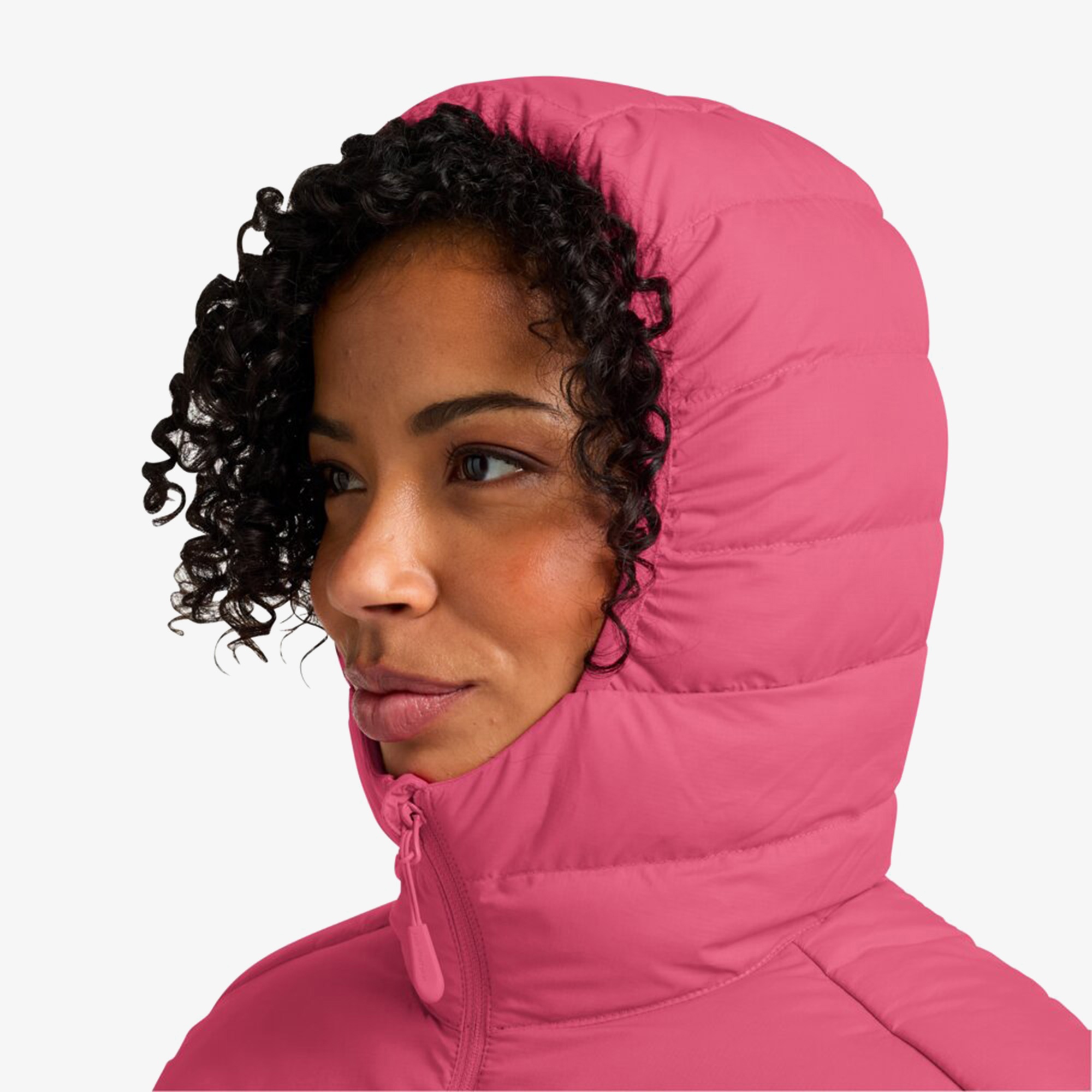 Jack Wolfskin Ather Down Hoody Kadın Pembe Mont