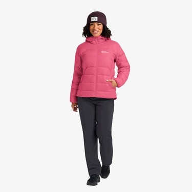  Jack Wolfskin Ather Down Hoody Kadın Pembe Mont