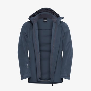  Jack Wolfskin Taubenberg 3in1 Erkek Lacivert Ceket