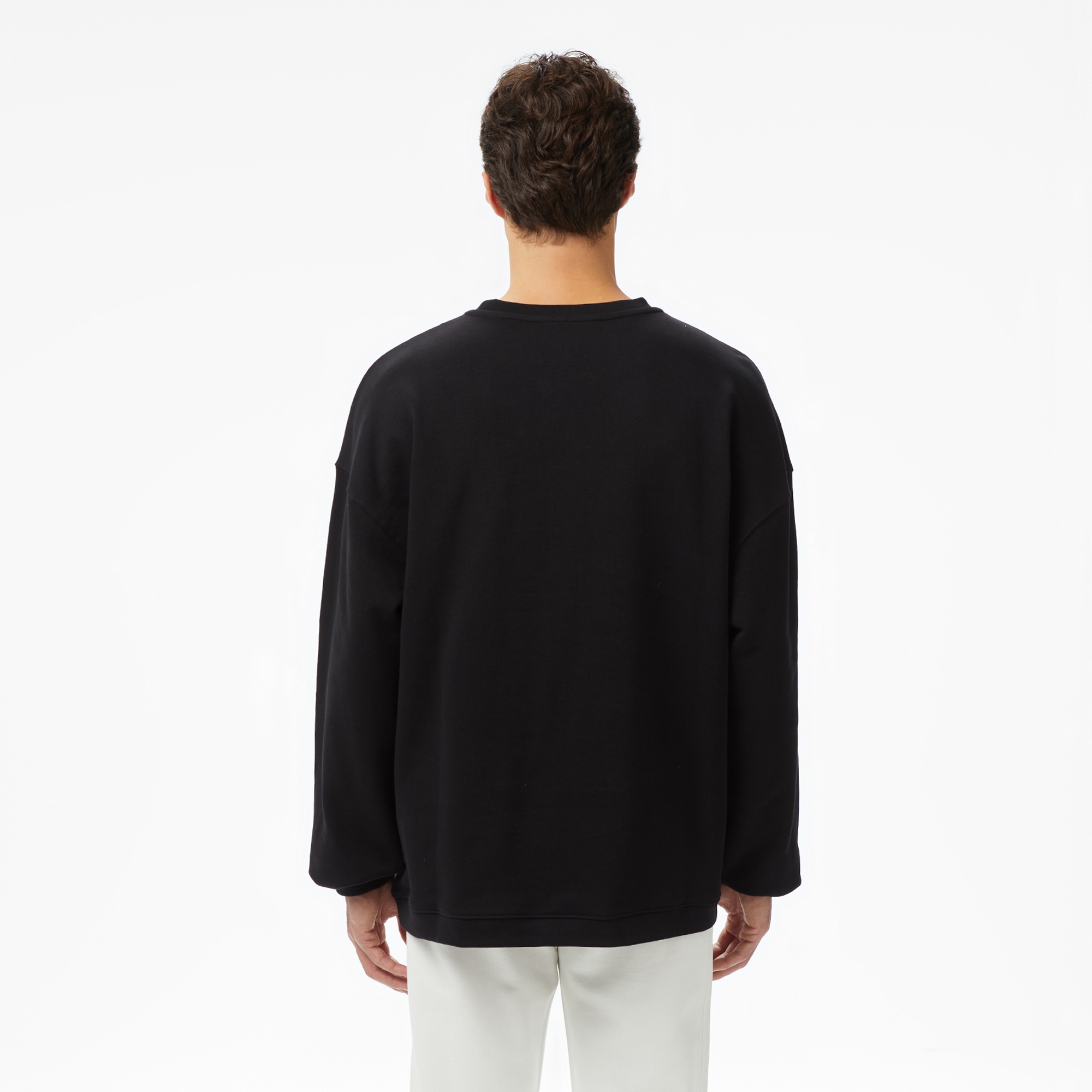 Les Benjamins Essentials 307 Erkek Siyah Sweatshirt