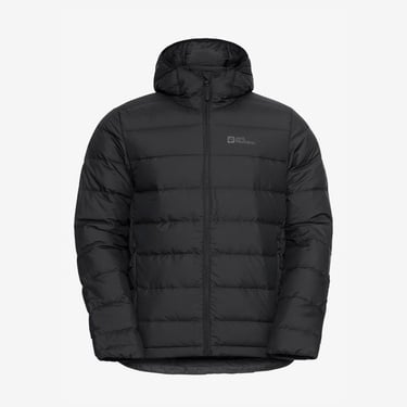  Jack Wolfskin Ather Down Hoody Erkek Siyah Ceket