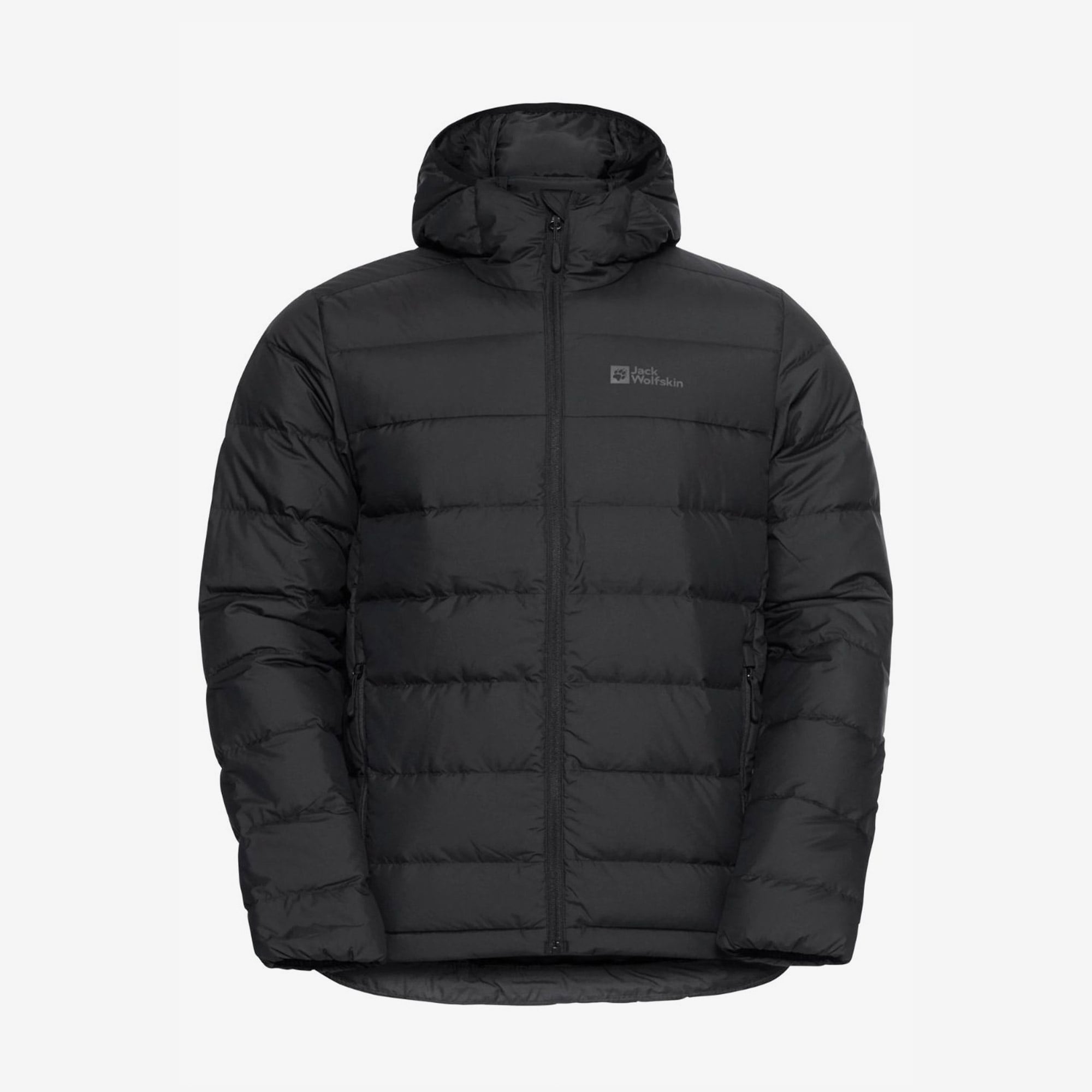  Jack Wolfskin Ather Down Hoody Erkek Siyah Ceket