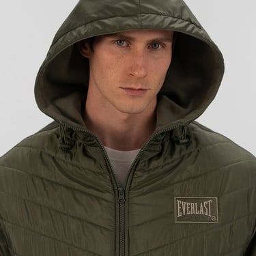  Everlast Boxing Club 2.0 Full Zip Erkek Haki Sweatshirt