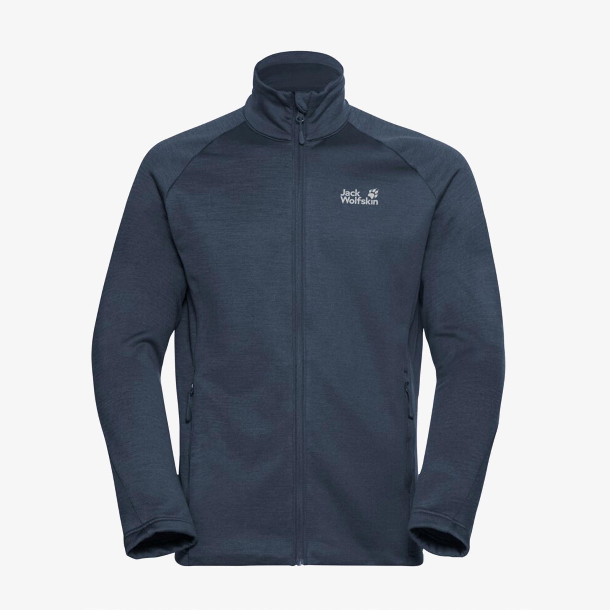 Jack Wolfskin Peak District Full Zipped Erkek Lacivert Ceket