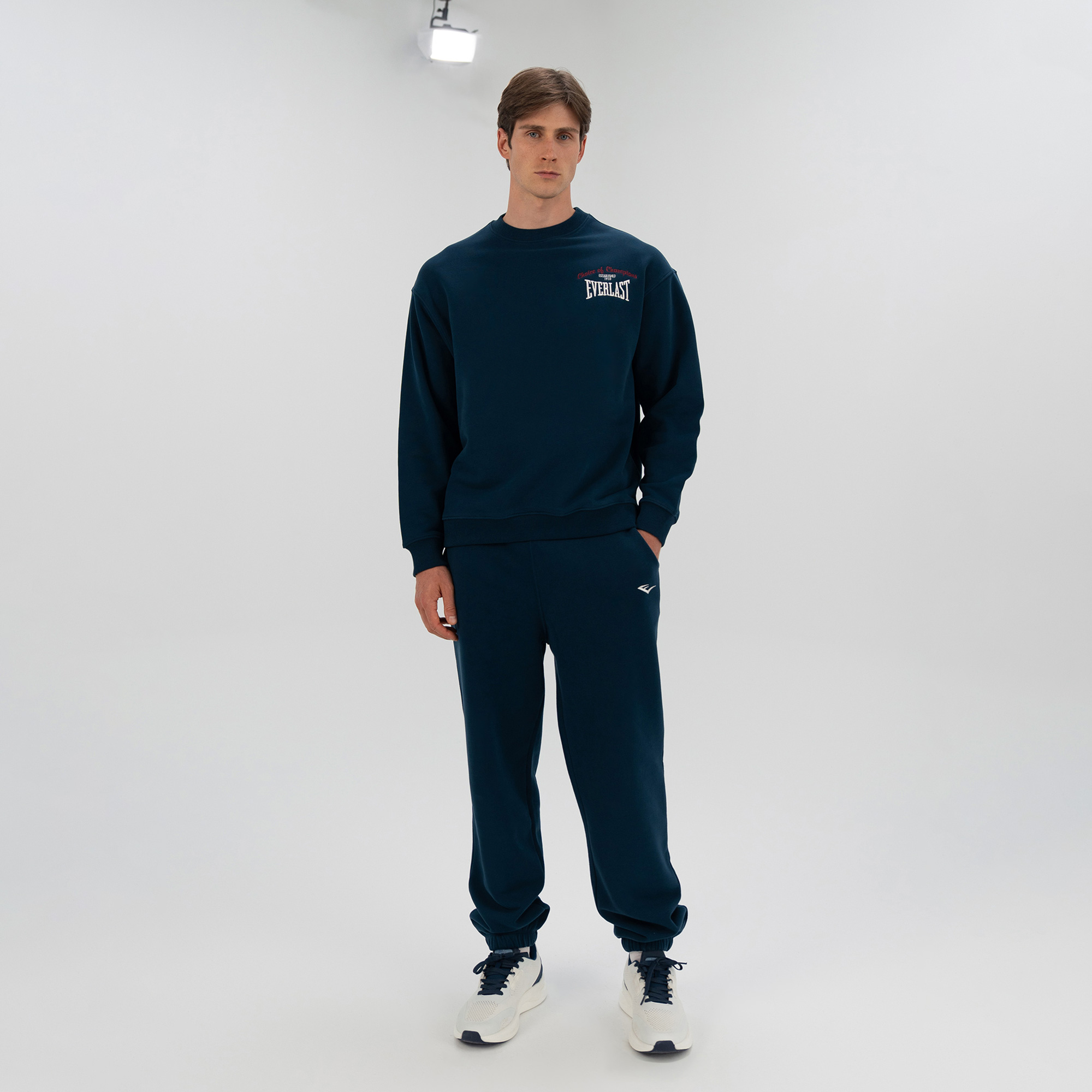  Everlast Heritage Champions Erkek Lacivert Sweatshirt