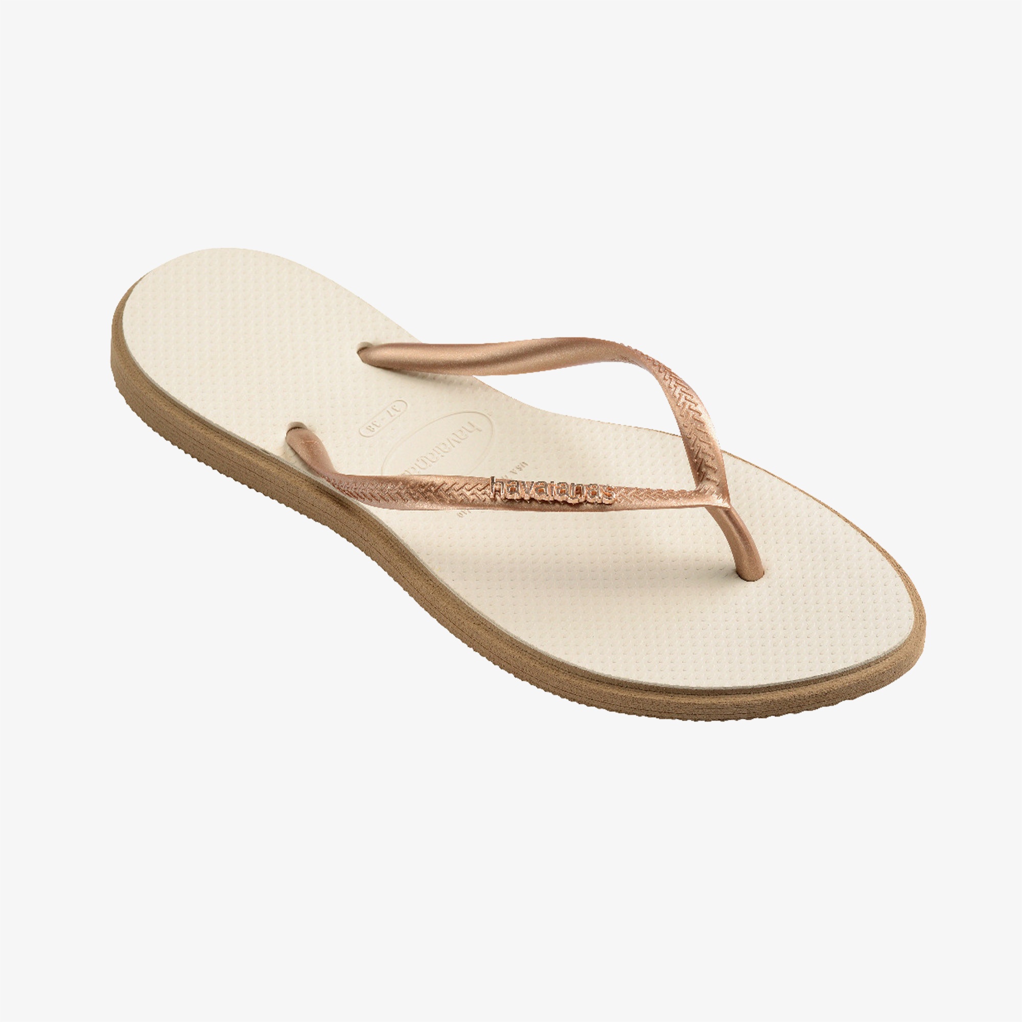 Havaianas Slim Point Kadın Bej Terlik