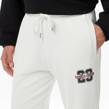  Les Benjamins Essentials 705 Erkek Beyaz Eşofman Altı