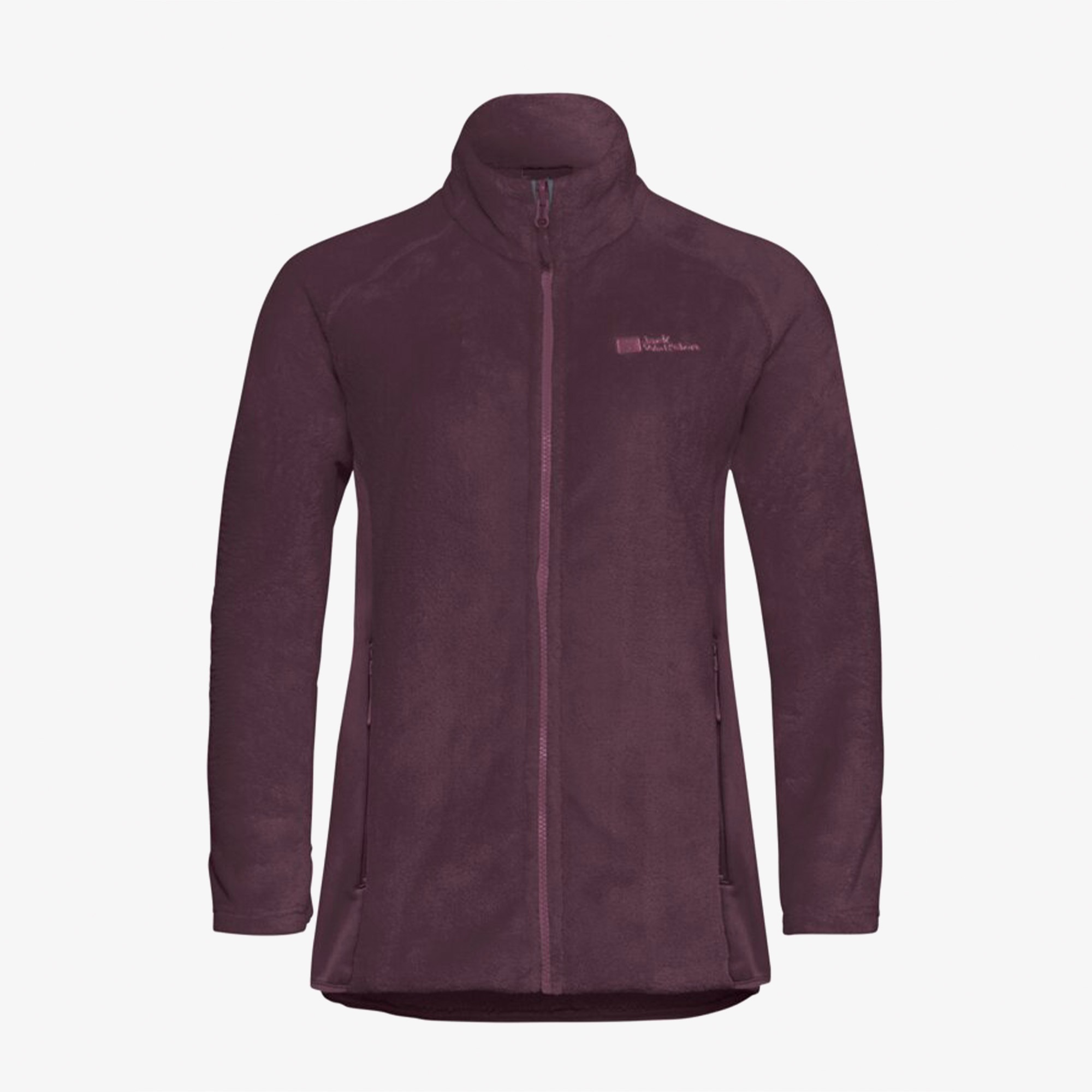 Jack Wolfskin Rotwand Full Zipped Kadın Mor Ceket