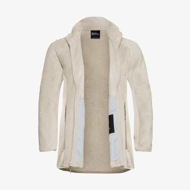  Jack Wolfskin Rotwand Full Zipped Kadın Krem Ceket
