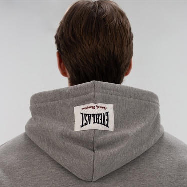  Everlast Heritage Champions Erkek Gri Hoodie