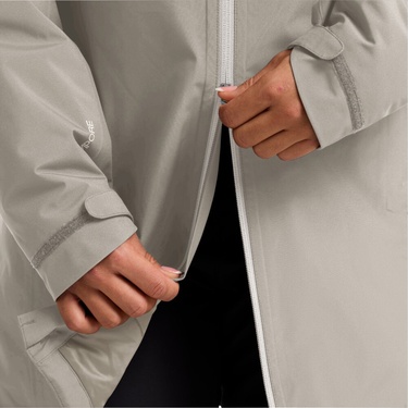  Jack Wolfskin Heidelstein Insulated Kadın Bej Ceket