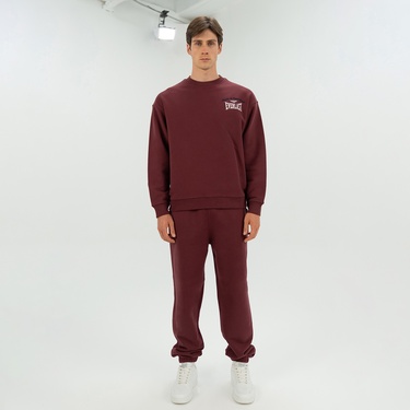  Everlast Heritage Champions Erkek Bordo Sweatshirt