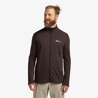 Jack Wolfskin Kolbenberg Full Zipped Erkek Kahverengi Ceket