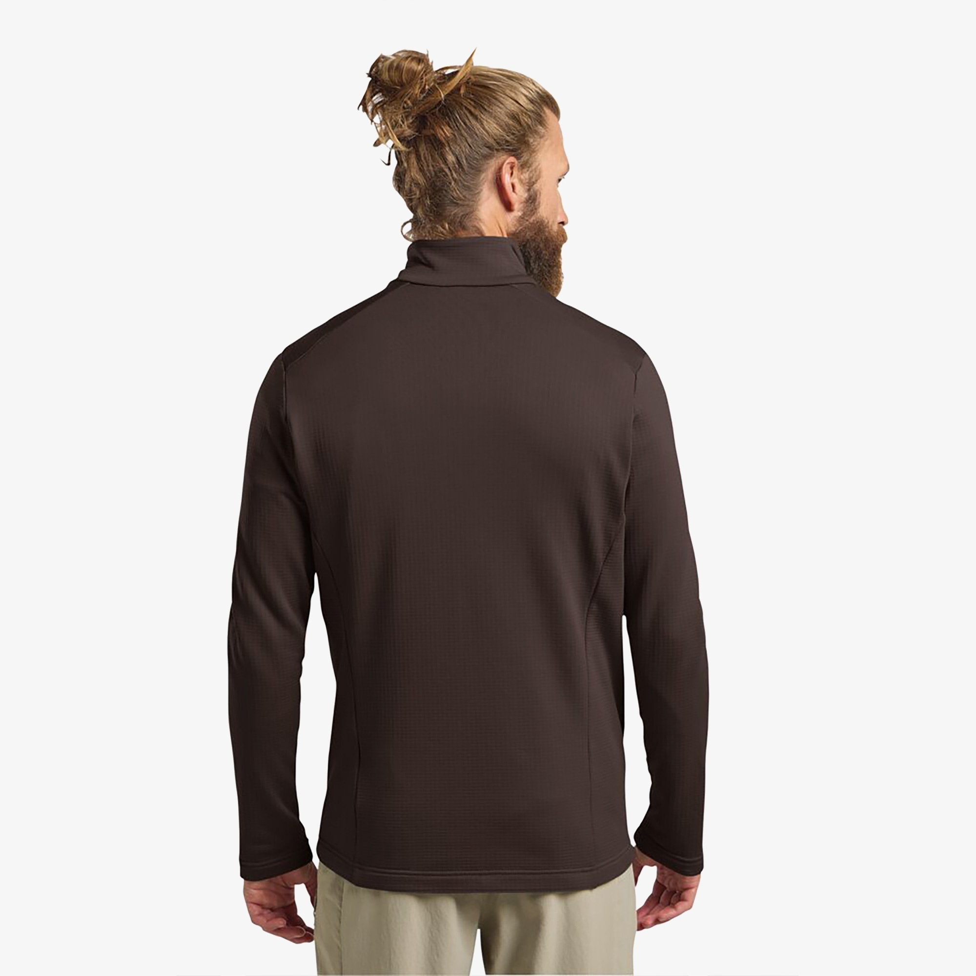 Jack Wolfskin Kolbenberg Full Zipped Erkek Kahverengi Ceket