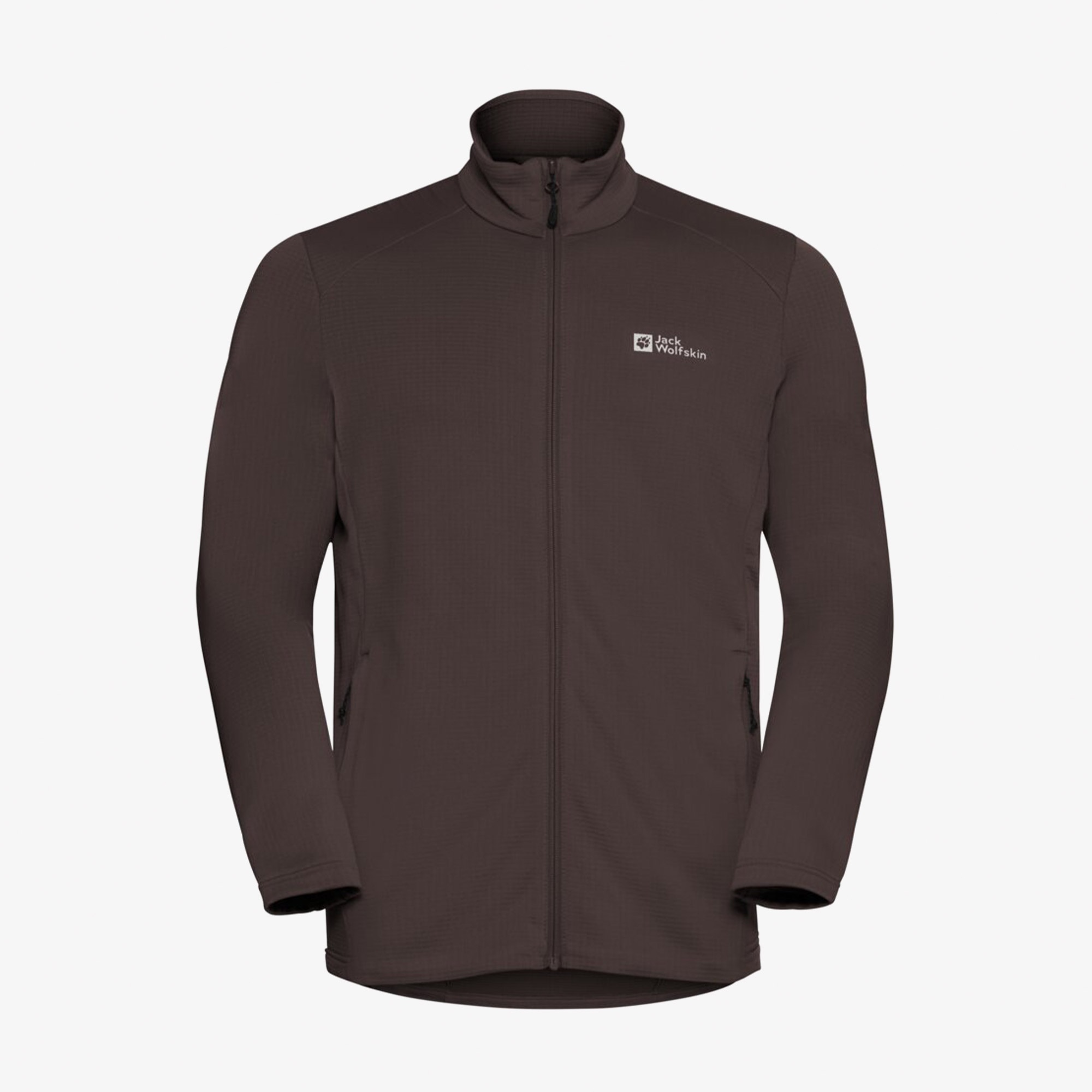 Jack Wolfskin Kolbenberg Full Zipped Erkek Kahverengi Ceket