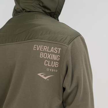  Everlast Boxing Club 2.0 Full Zip Erkek Haki Sweatshirt