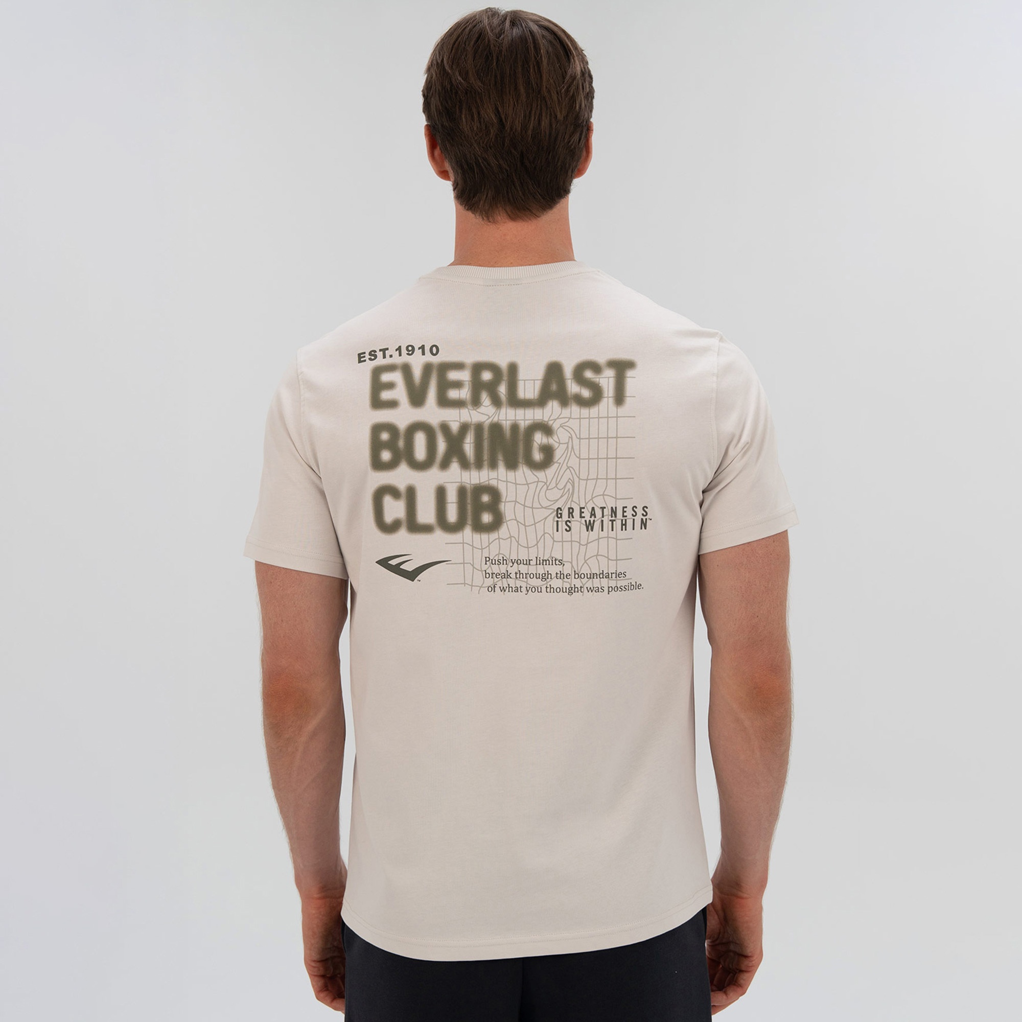 Everlast Boxing Club 2.0 Erkek Gri T-Shirt