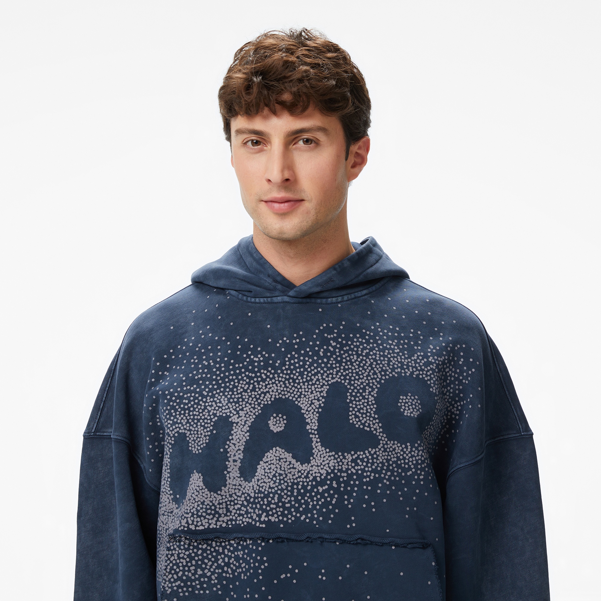 Les Benjamins Essentials 302 Erkek Lacivert Sweatshirt