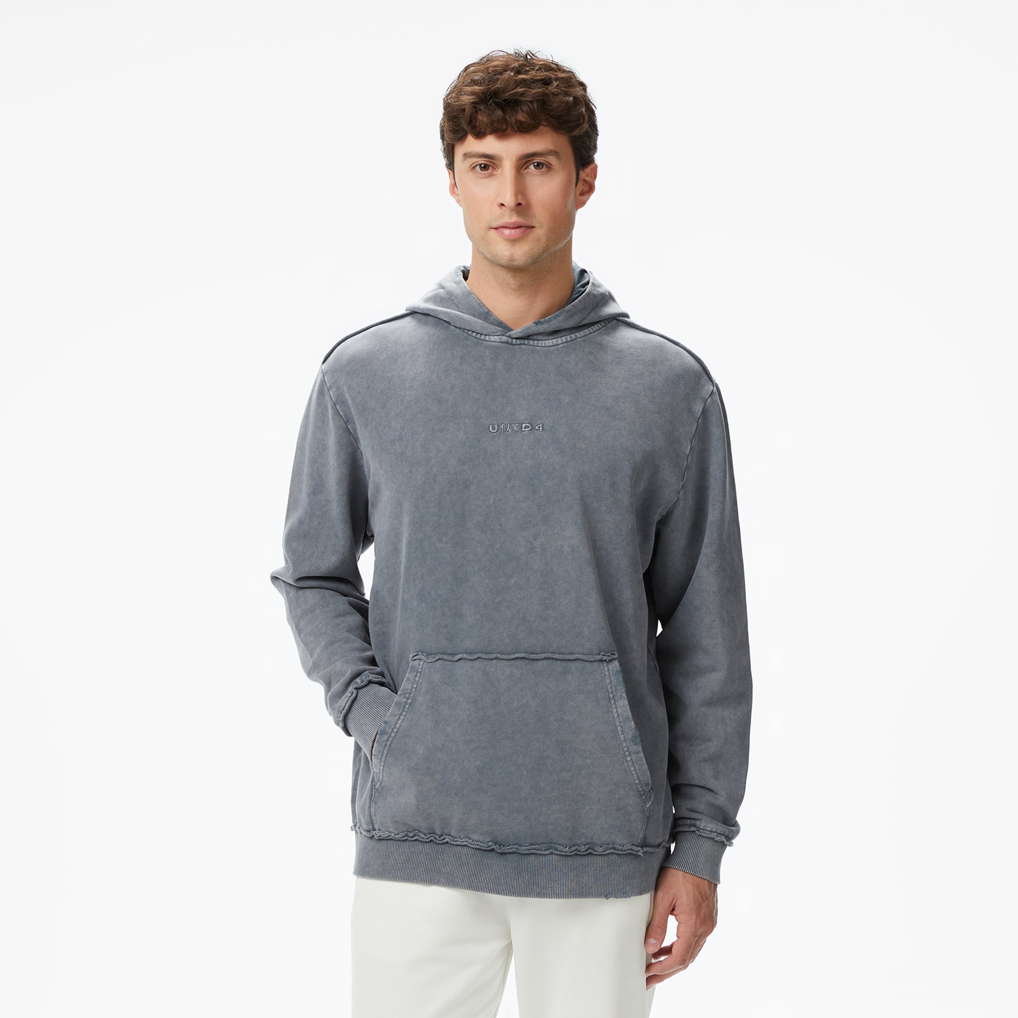  UNITED4 Erkek Gri Sweatshirt