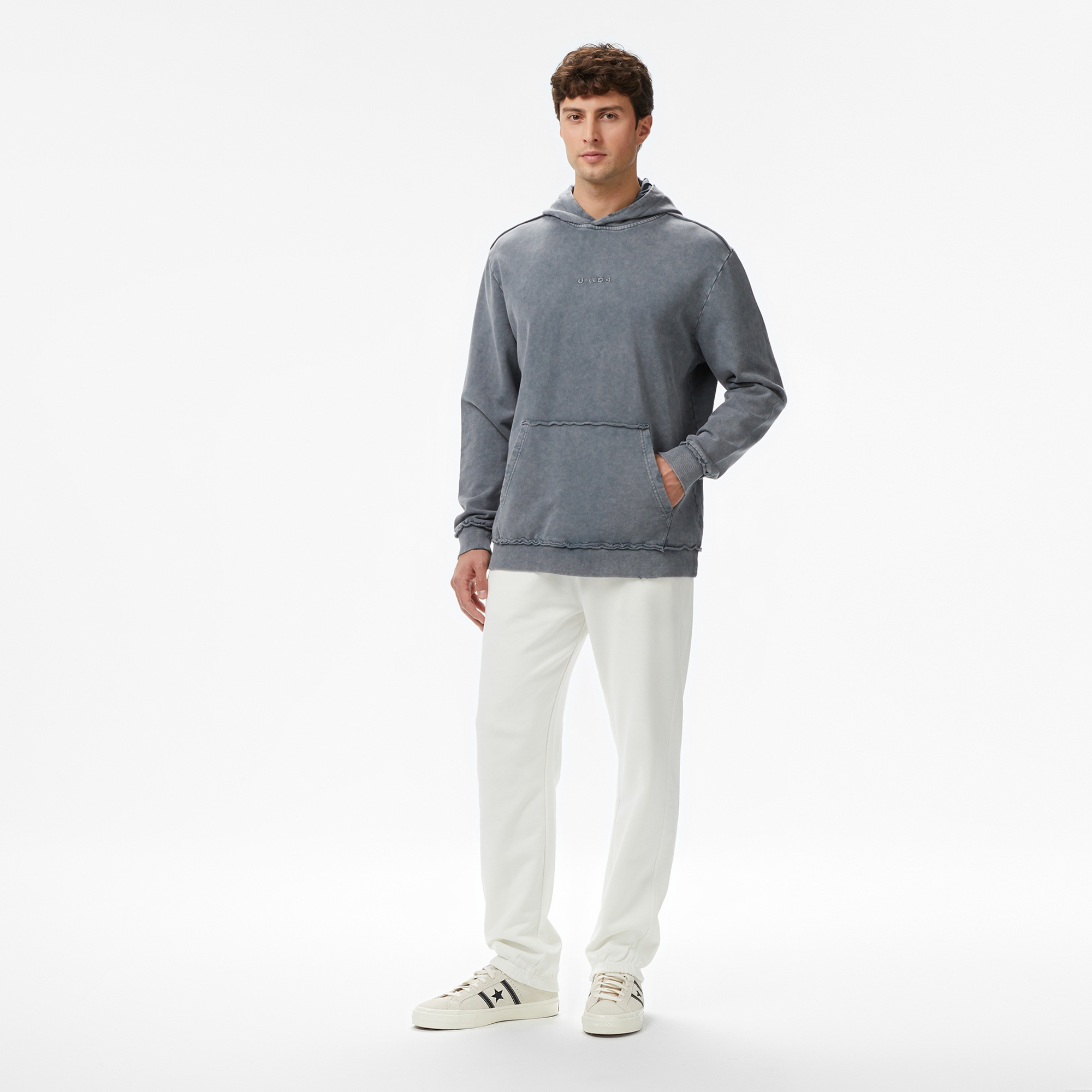 UNITED4 Erkek Gri Sweatshirt