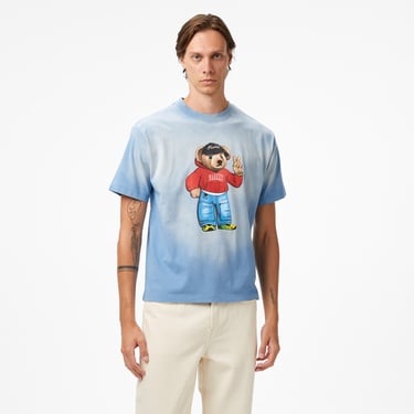  The Market Fit Check Bear Erkek Mavi T-Shirt