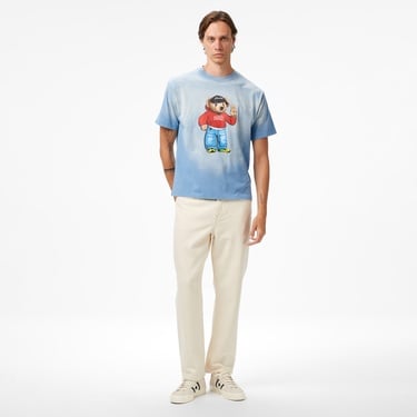  The Market Fit Check Bear Erkek Mavi T-Shirt