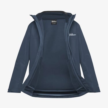  Jack Wolfskin Altenberg 3in1 Erkek Mavi Outdoor Mont