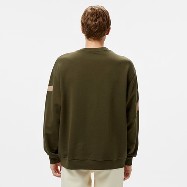  The Stay Line Tsls6Ugu12 Erkek Haki Sweatshirt