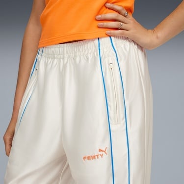  Puma X Fenty T7 Kadın Beyaz Eşofman Altı