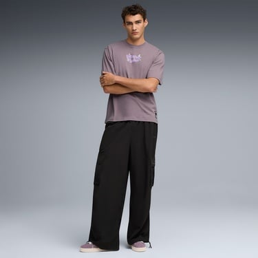  Puma Suede XL Ripndip Erkek Mor Spor Ayakkabı