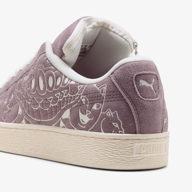  Puma Suede XL Ripndip Erkek Mor Spor Ayakkabı