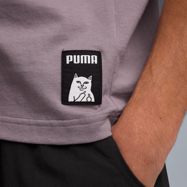 Puma X Ripndip Erkek Mor T-Shirt