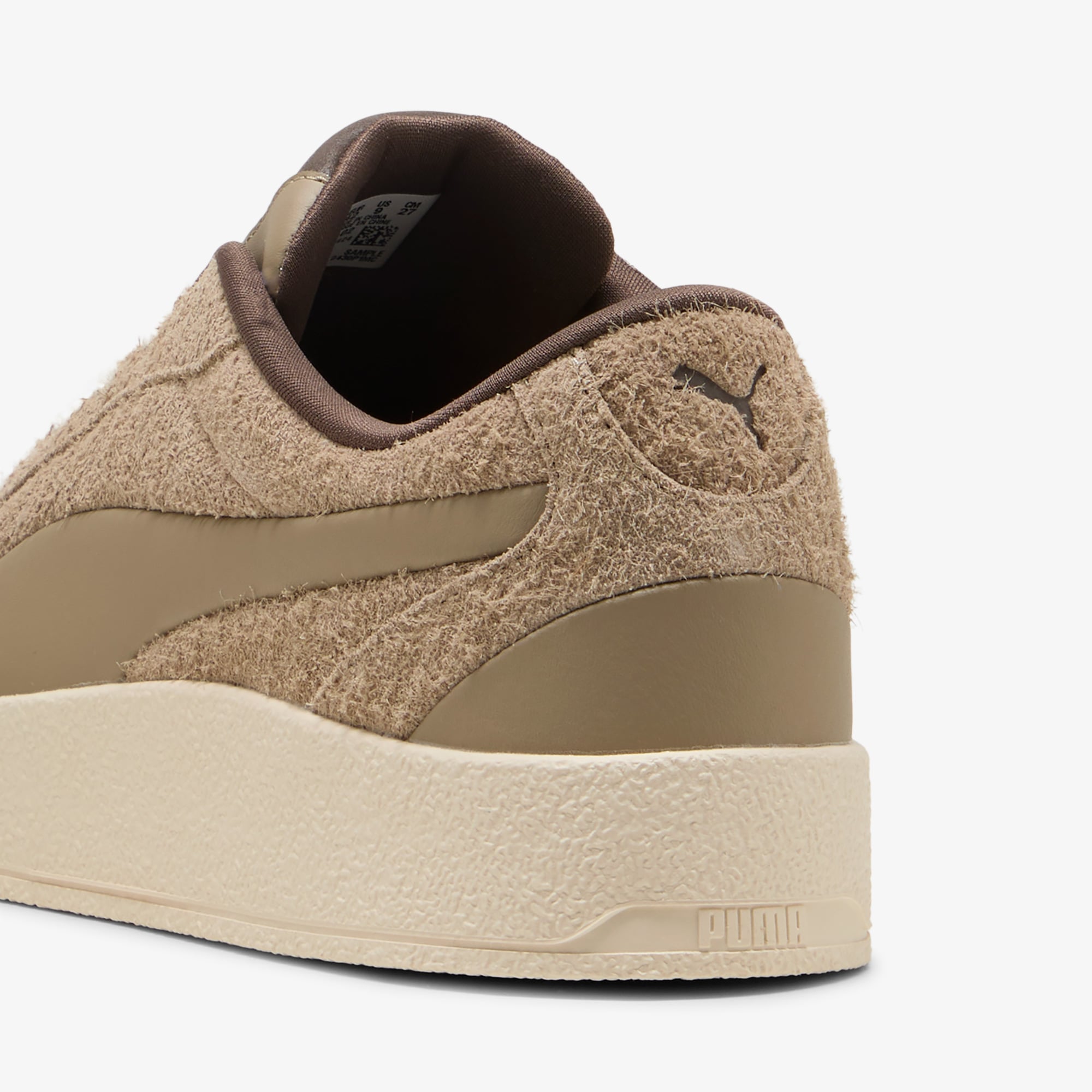 Puma Puma CA Luxe Fuzzy Unisex Kahverengi Spor Ayakkabı Sneaker | FashFed Kahverengi - 7. görsel