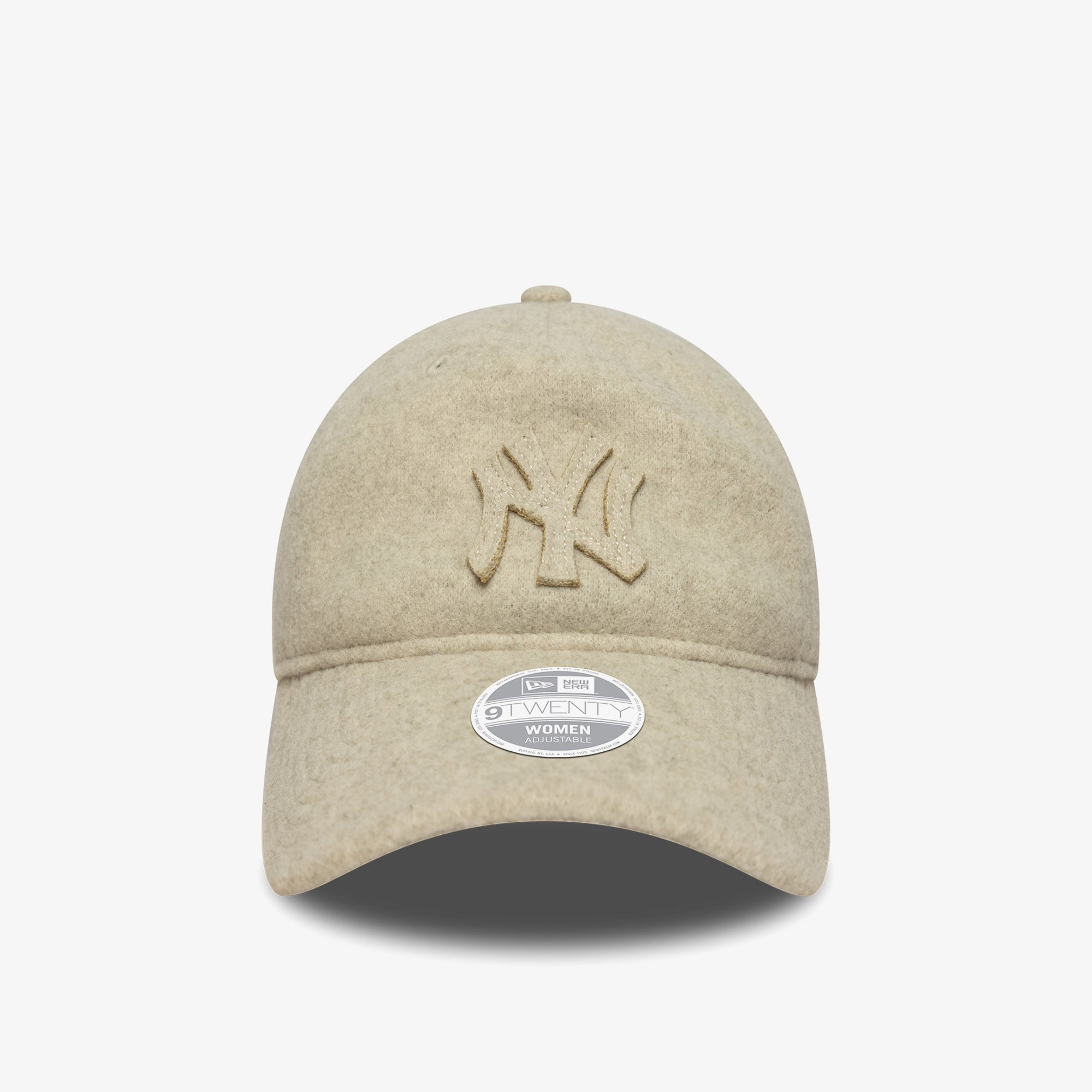 New Era New York Yankees MLB Melton Luxe A-Frame Kadın Krem Şapka