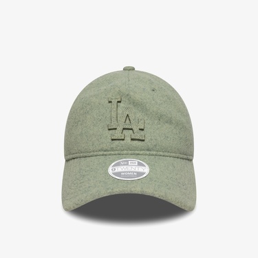  New Era LA Dodgers MLB Melton Luxe A-Frame Kadın Yeşil Şapka