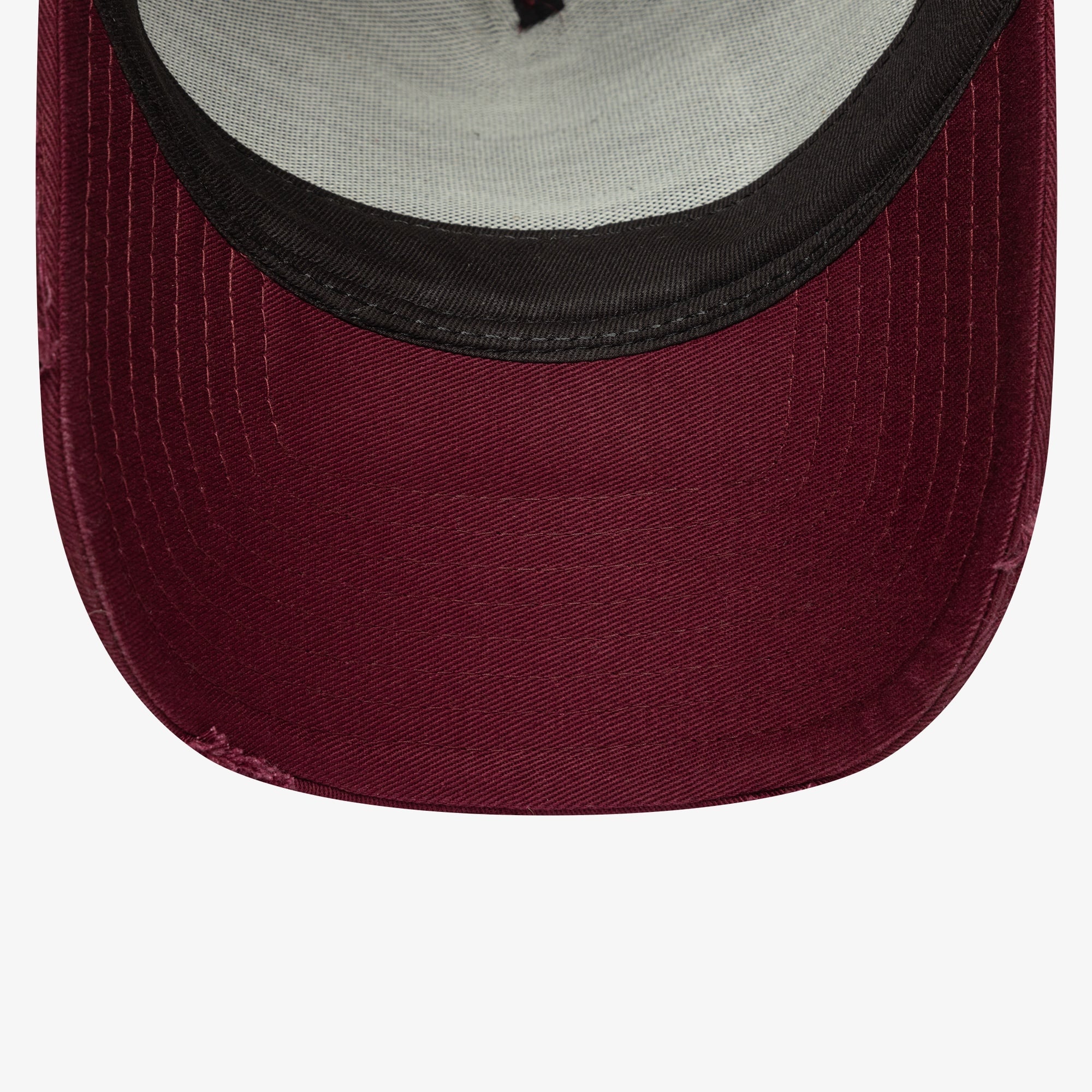 New Era Patch Distressed Wash Eframe Unisex Bordo Şapka