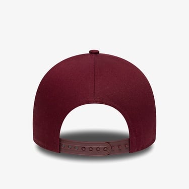  New Era Patch Distressed Wash Eframe Unisex Bordo Şapka
