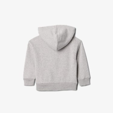  Gap Relaxed Logo Fermuarlı Çocuk Gri Sweatshirt
