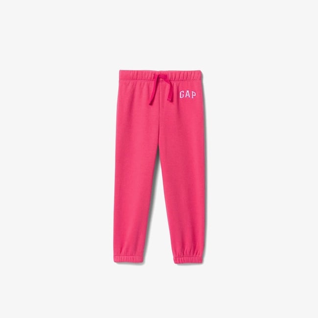  Gap Logo Pull On Çocuk Pembe Eşofman Altı