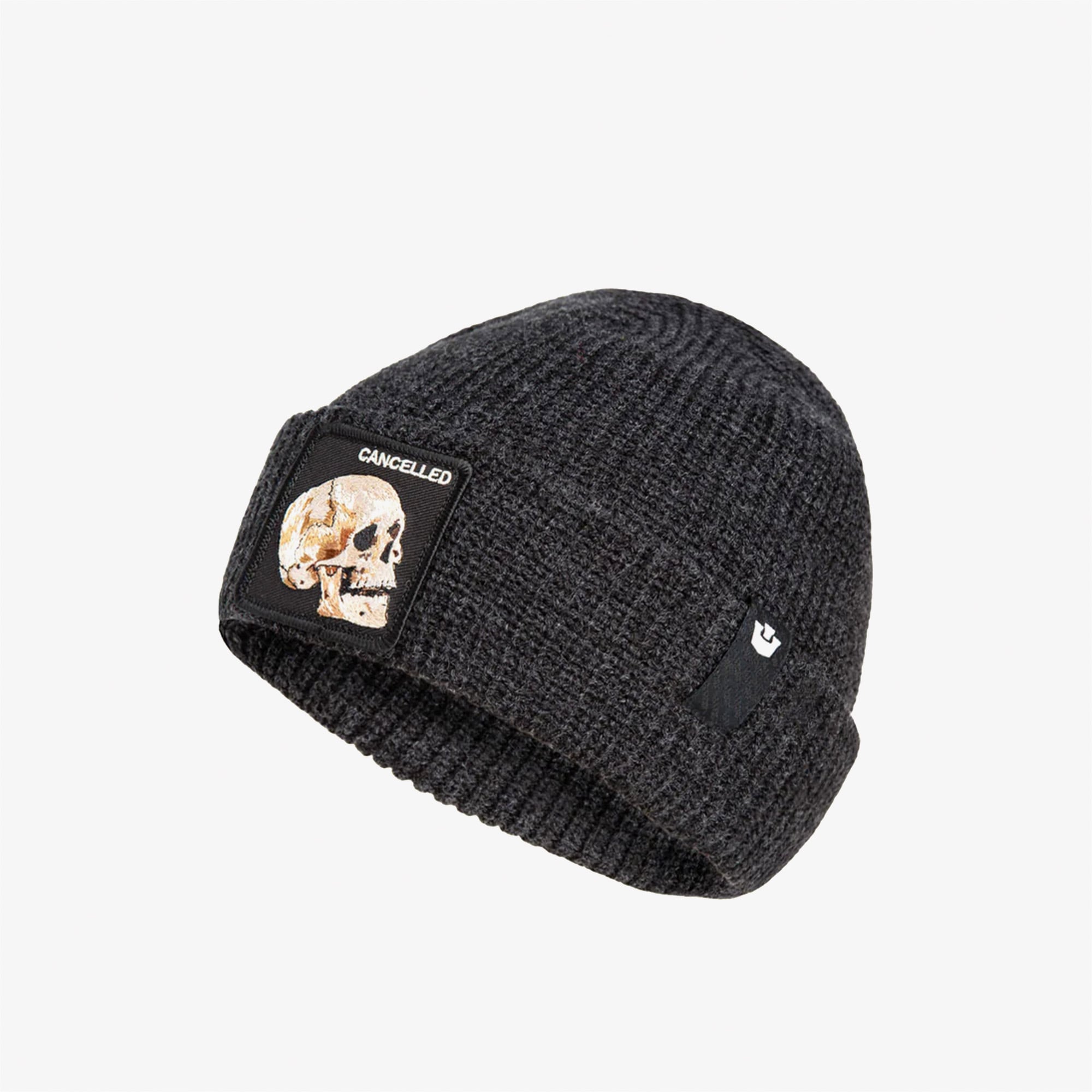  Goorin Bros Cancelled Skull Unisex Siyah Bere