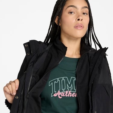  Timberland Winnick Su Geçirmez 3in1 Fleece Kadın Siyah Ceket