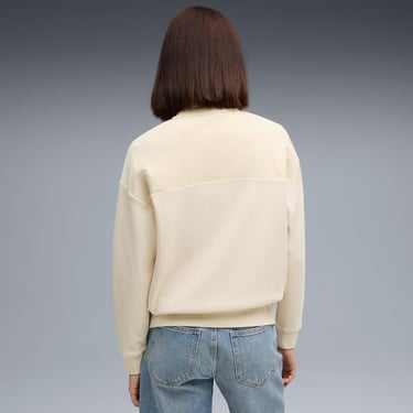  Puma Class Full-Zip Kadın Krem Ceket