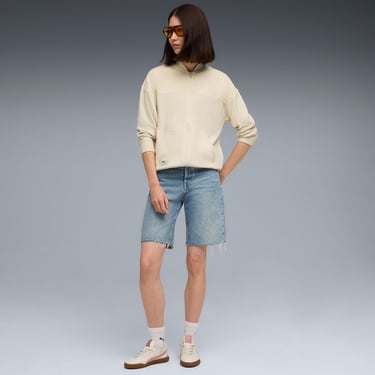  Puma Class Full-Zip Kadın Krem Ceket